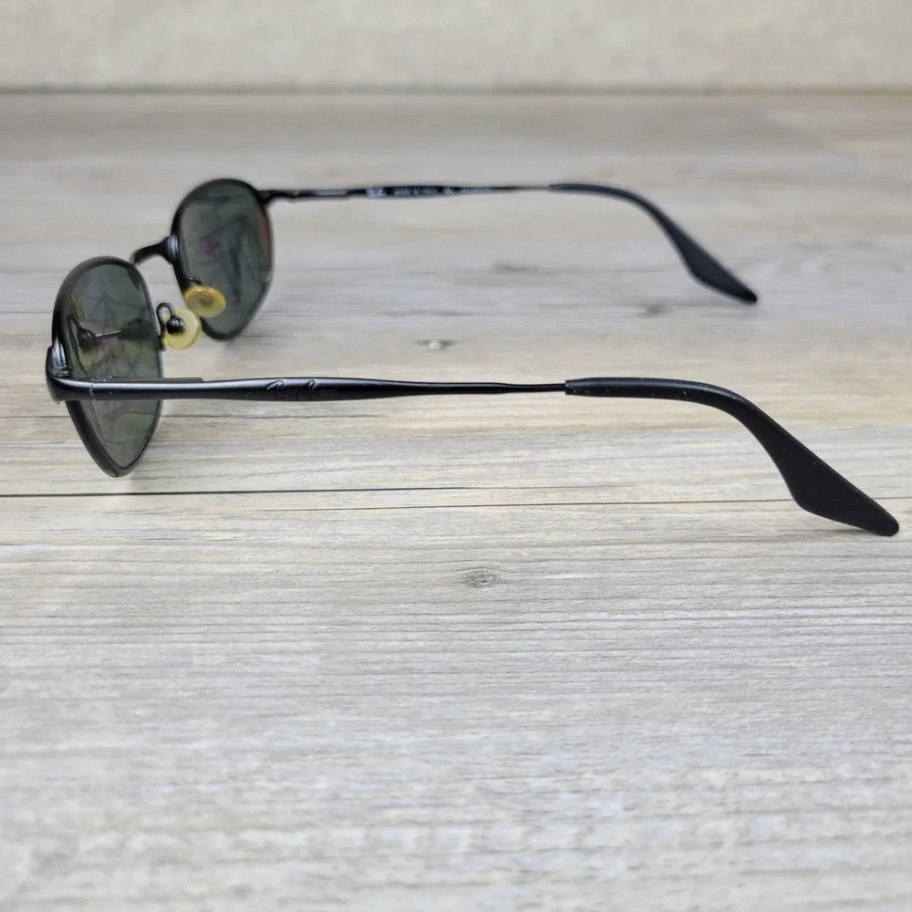 Ray-Ban Sunglasses RB 3003 W3079 Black Oval Frames Only Italy Men 50-19-135